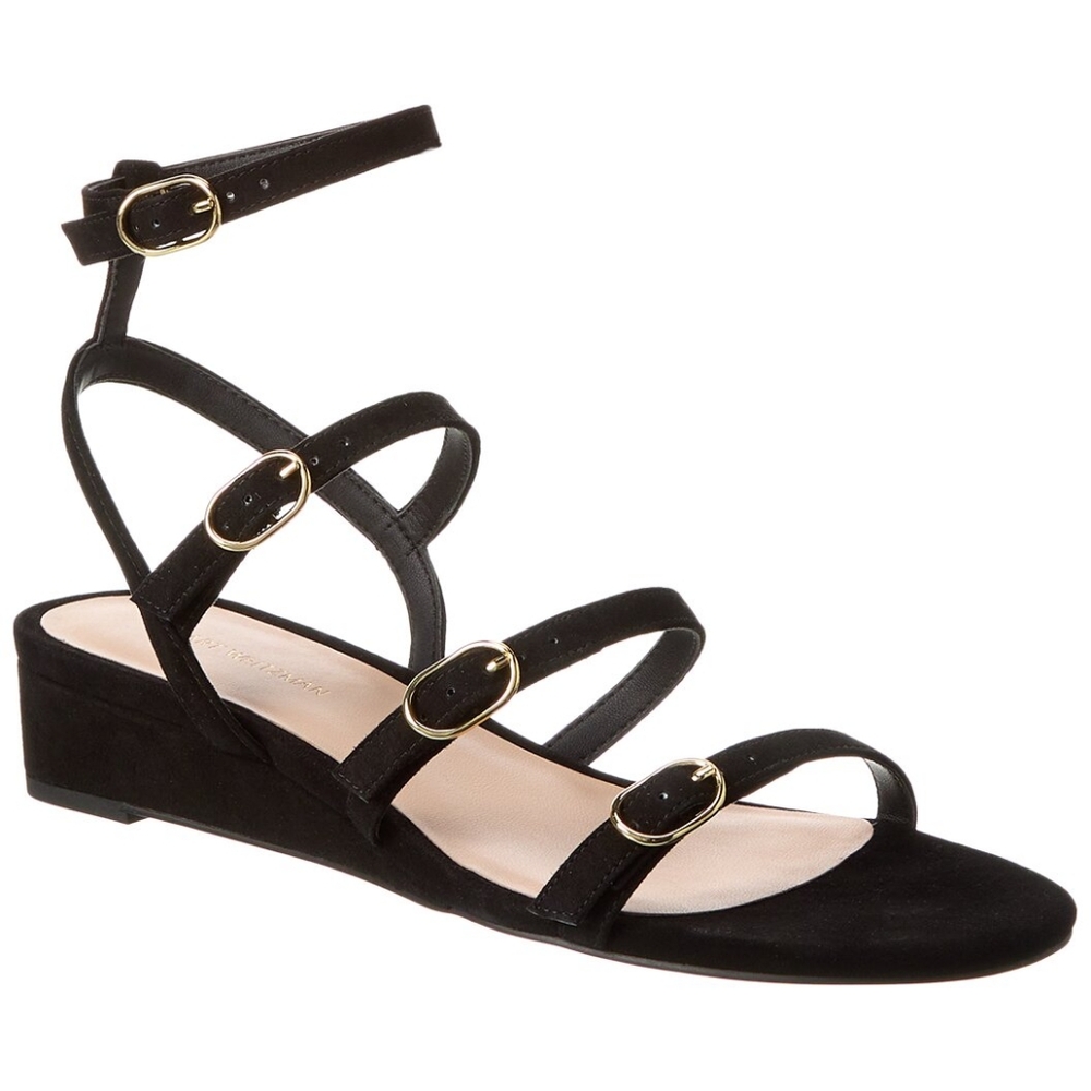 Stuart Weitzman Grecian Buckle Sandal sz 8